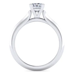 Online Gabriel & Co. Ellis - 14K White Gold Princess Cut Diamond Engagement Ring