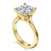 Online Gabriel & Co. Ellis - 14K White-Yellow Gold Round Diamond Engagement Ring