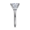 Hot Gabriel & Co. Emilie - 14K White Gold Five Stone Radiant Cut Diamond Engagement Ring