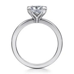 Hot Gabriel & Co. Emma - 14K White Gold Princess Cut Solitaire Engagement Ring