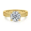 Online Gabriel & Co. Eniko - 14K Yellow Gold Round Diamond Engagement Ring