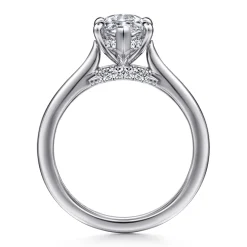 Clearance Gabriel & Co. Ericka - 14K White Gold Marquise Shape Diamond Engagement Ring