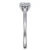 Gabriel & Co. Ericka - 14K White Gold Round Diamond Engagement Ring