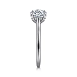 Outlet Gabriel & Co. Ericka - 14K White Gold Round Solitaire Diamond Engagement Ring