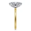 New Gabriel & Co. Evelina - 14K White-Yellow Gold Marquise Shape Solitaire Diamond Engagement Ring