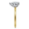 Outlet Gabriel & Co. Evelina - 14K White-Yellow Gold Pear Shape Solitaire Diamond Engagement Ring