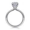 New Gabriel & Co. Evelynn - 14K White Gold Round Solitaire Diamond Engagement Ring