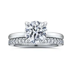 Hot Gabriel & Co. Evelynn - 14K White Gold Round Solitaire Diamond Engagement Ring