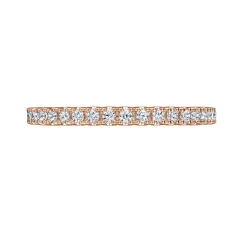Discount Gabriel & Co. Faenza - 14K Rose Gold Diamond Eternity Band - 0.5 ct