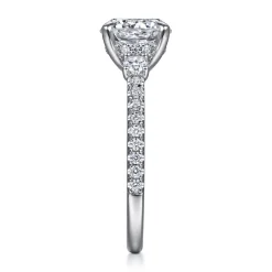 Gabriel & Co. Finian - 14K White Gold Diamond Engagement Ring