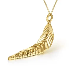 Discount Gabriel & Co. Floral - Pendant Necklace 14K Yellow Gold Bujukan