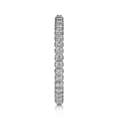 Clearance Gabriel & Co. Giralda - 14K White Gold Diamond Eternity Band - 0.5 ct