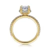 Online Gabriel & Co. Hart - 14K Yellow Gold Hidden Halo Oval Diamond Engagement Ring