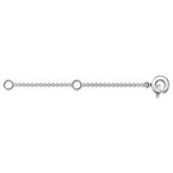 New Gabriel & Co. 2 Inch 14K White Gold Extension Chain
