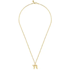 Gabriel & Co. 22 Inch 14K Yellow Gold Chai Pendant Necklace