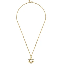 Outlet Gabriel & Co. 22 Inch 14K Yellow Gold Diamond Star of David Pendant Necklace