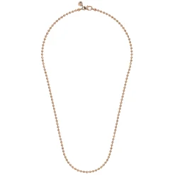 New Gabriel & Co. 22 Inch 3mm 14K Rose Gold Men's Hollow Ball Chain Necklace
