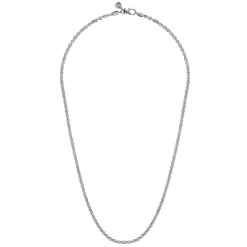 Hot Gabriel & Co. 22 Inch 3.6mm 14K White Gold Men's Hollow Link Chain Necklace