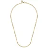 Online Gabriel & Co. 20 Inch 4mm 14K Yellow Gold Men's Hollow Ball Chain Necklace