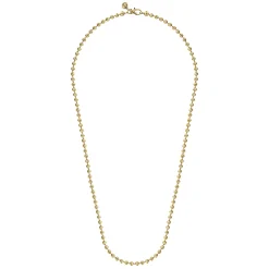 Sale Gabriel & Co. 24 Inch 4mm 14K Yellow Gold Men's Hollow Ball Chain Necklace