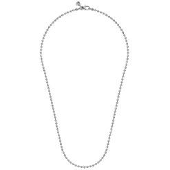 Best Gabriel & Co. 22 Inch 3mm 925 Sterling Silver Men's Hollow Ball Chain Necklace
