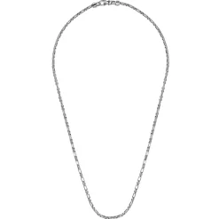 Best Gabriel & Co. 22 Inch 3mm 925 Sterling Silver Men's Solid Figaro Link Chain Necklace