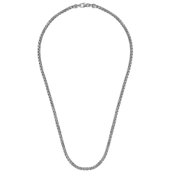 Online Gabriel & Co. 22 Inch 4mm 925 Sterling Silver Men's Solid Round Box Chain Necklace