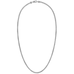 Discount Gabriel & Co. 22 Inch 3.5mm 925 Sterling Silver Men's Solid Round Box Chain Necklace