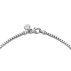 Online Gabriel & Co. 20 Inch 2.5mm 925 Sterling Silver Men's Solid Box Chain Necklace