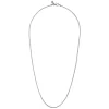 Hot Gabriel & Co. 24 Inch 1.9mm 925 Sterling Silver Men's Solid Wheat Chain Necklace