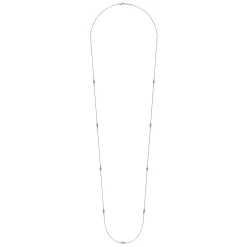 Best Gabriel & Co. 36 inch 925 Sterling Silver Beaded Necklace