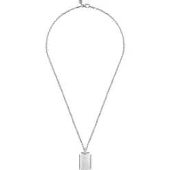Hot Gabriel & Co. 22 Inch 925 Sterling Silver Dog Tag Pendant Necklace