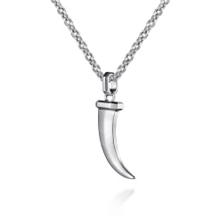 Online Gabriel & Co. 22 Inch 925 Sterling Silver Horn Pendant Necklace