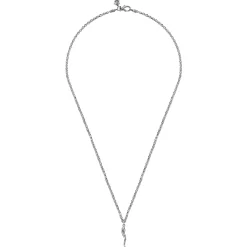 Sale Gabriel & Co. 22 Inch 925 Sterling Silver Italian Horn Pendant Necklace
