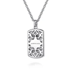 Online Gabriel & Co. 20 Inch 925 Sterling Silver Virgin Mary Jesus Pendant Necklace