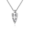 Discount Gabriel & Co. 22 Inch 925 Sterling Silver Wheat Arrowhead Pendant Necklace