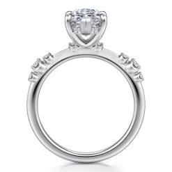Gabriel & Co. Jaelyn - 14K White Gold Marquise Shape Diamond Engagement Ring