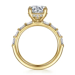 Online Gabriel & Co. Joanie - 14K Yellow Gold Round Diamond Engagement Ring