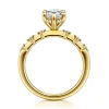 Best Gabriel & Co. Joplin - 14K Yellow Gold Marquise Shape Diamond Engagement Ring