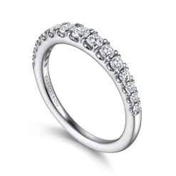 Discount Gabriel & Co. Kiana - Platinum Diamond Anniversary Band - 0.5 ct