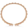 Clearance Gabriel & Co. 14K Rose Gold Bujukan Cuff Bracelet