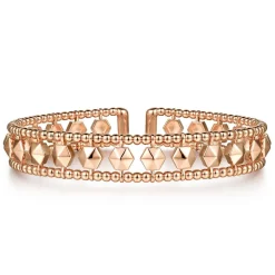 Clearance Gabriel & Co. 14K Rose Gold Bujukan Cuff Bracelet
