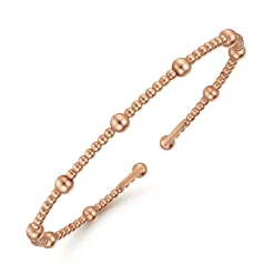 Discount Gabriel & Co. 14K Rose Gold Bujukan Split Bangle