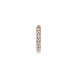 Discount Gabriel & Co. 14K Rose Gold Diamond Cuff Earring