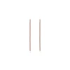 Sale Gabriel & Co. 14K Rose Gold French Pave 50mm Round Inside Out Diamond Classic Hoop Earrings