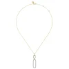 Online Gabriel & Co. 14K White And Yellow Gold Diamond Link Pendant Drop Necklace