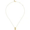 Outlet Gabriel & Co. 14K White And Yellow Gold Diamond Clover Slider Pendant Necklace