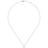Clearance Gabriel & Co. 14K White Gold A Initial Necklace