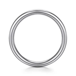 Best Gabriel & Co. 14K White Gold Anniversary Band