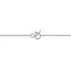 Sale Gabriel & Co. 14K White Gold Chain Bracelet with Symbol